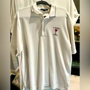Vintage Port Authority “It’s Five O’clock Somewhere” Men’s Polo -Size Large